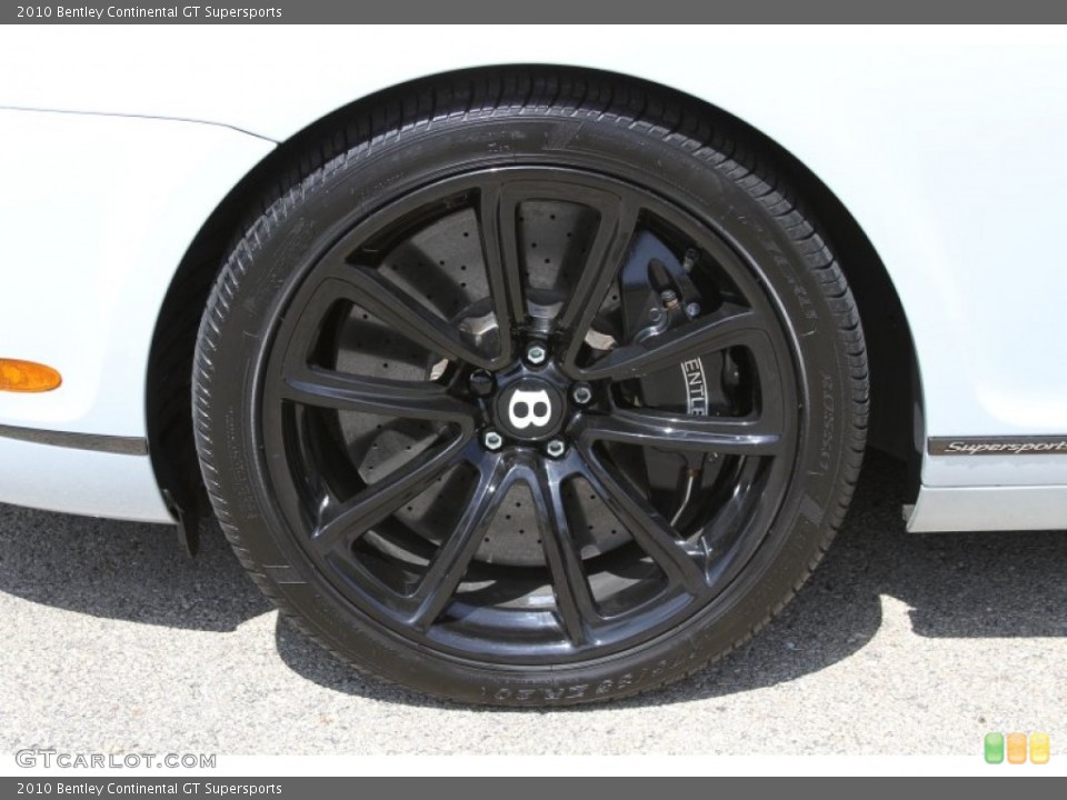 2010 Bentley Continental GT Supersports Wheel and Tire Photo #64596528