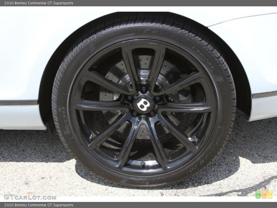 2010 Bentley Continental GT Supersports Wheel and Tire Photo #64596534