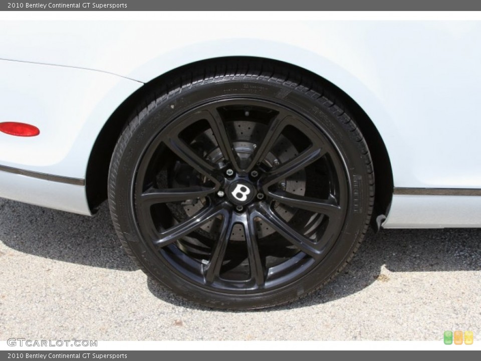 2010 Bentley Continental GT Supersports Wheel and Tire Photo #64596540