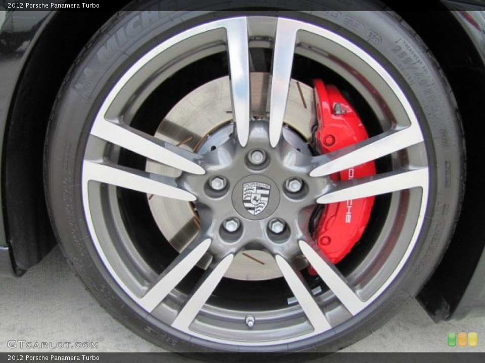 2012 Porsche Panamera Turbo Wheel and Tire Photo #64597473