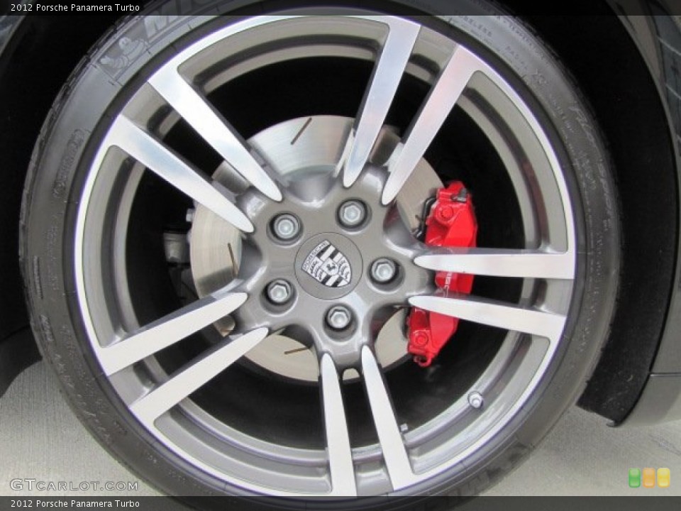 2012 Porsche Panamera Turbo Wheel and Tire Photo #64597485