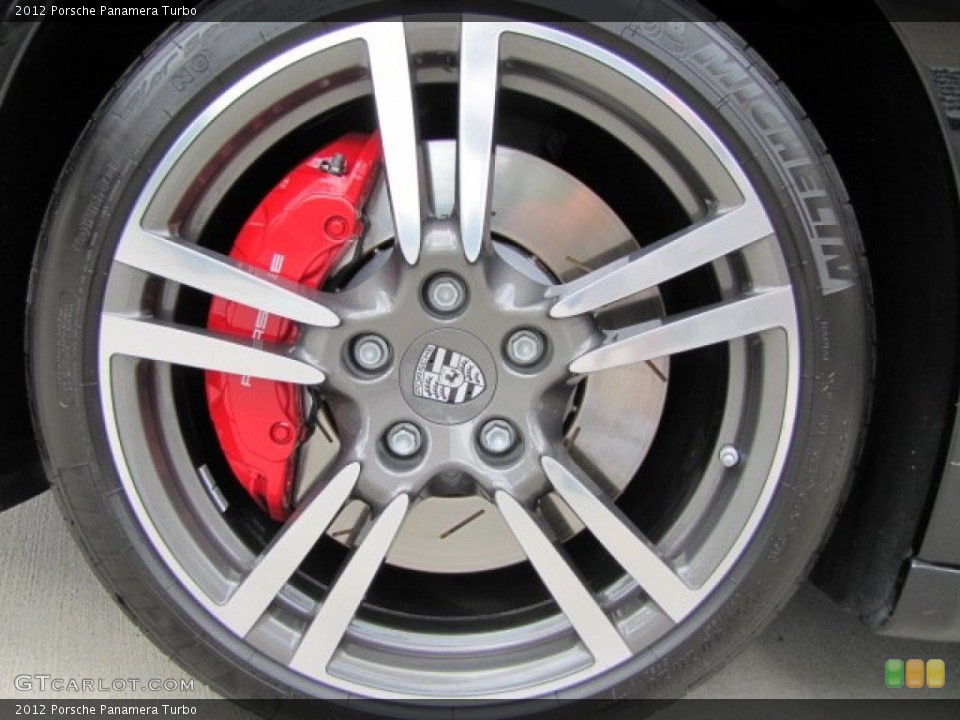 2012 Porsche Panamera Turbo Wheel and Tire Photo #64597494