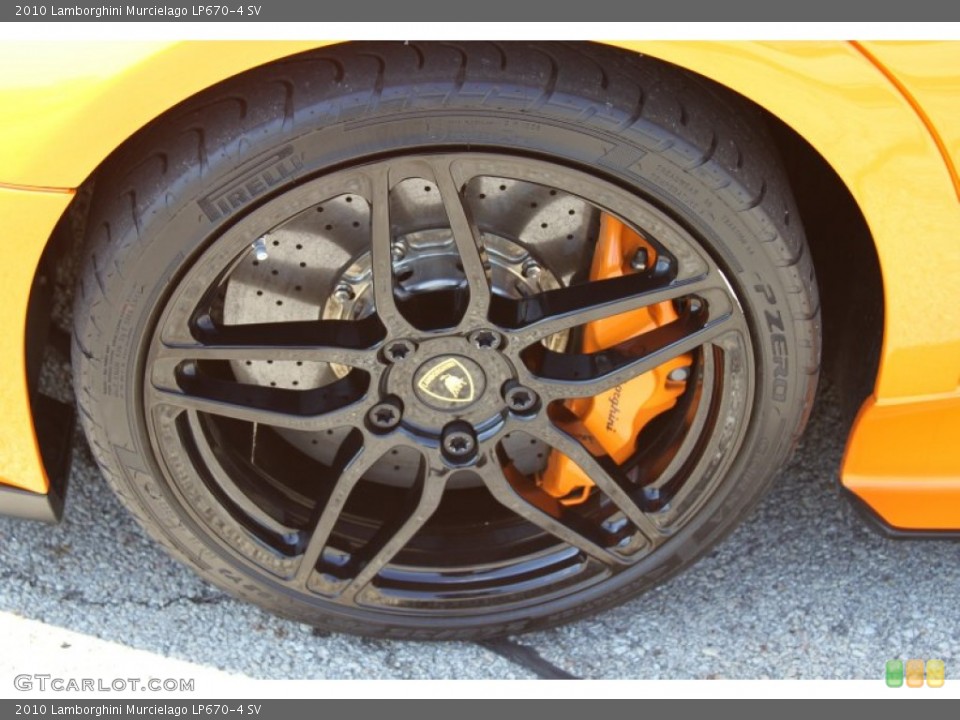 2010 Lamborghini Murcielago LP670-4 SV Wheel and Tire Photo #64597599
