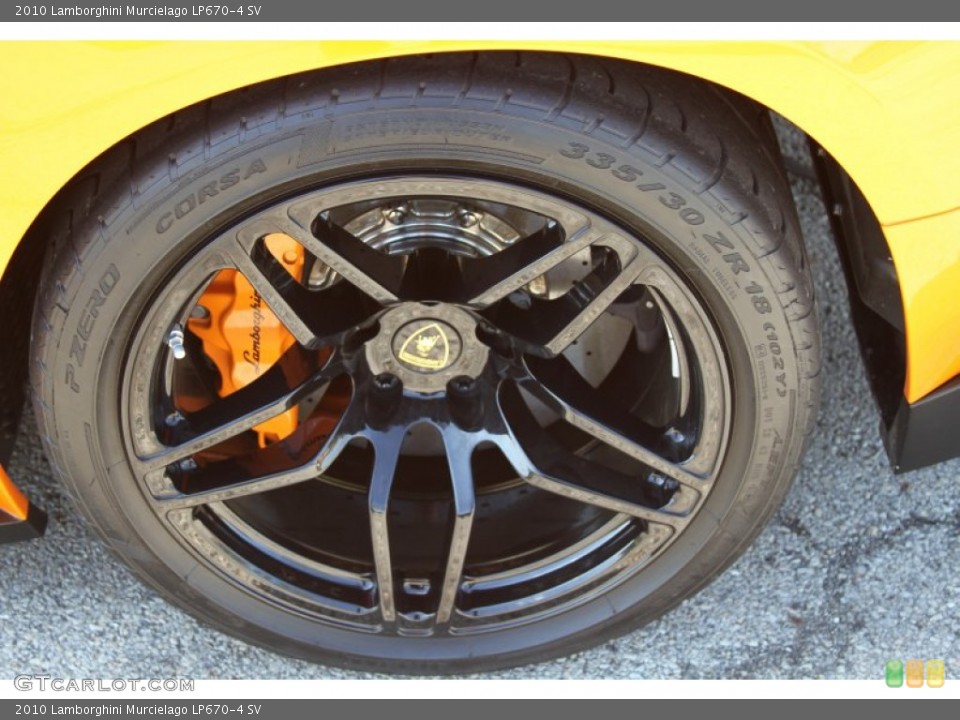 2010 Lamborghini Murcielago LP670-4 SV Wheel and Tire Photo #64597605