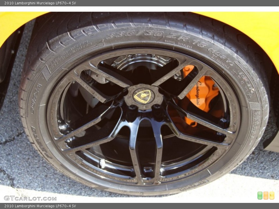 2010 Lamborghini Murcielago LP670-4 SV Wheel and Tire Photo #64597611