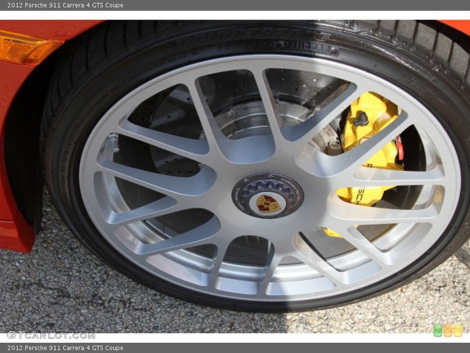 2012 Porsche 911 Carrera 4 GTS Coupe Wheel and Tire Photo #64599039