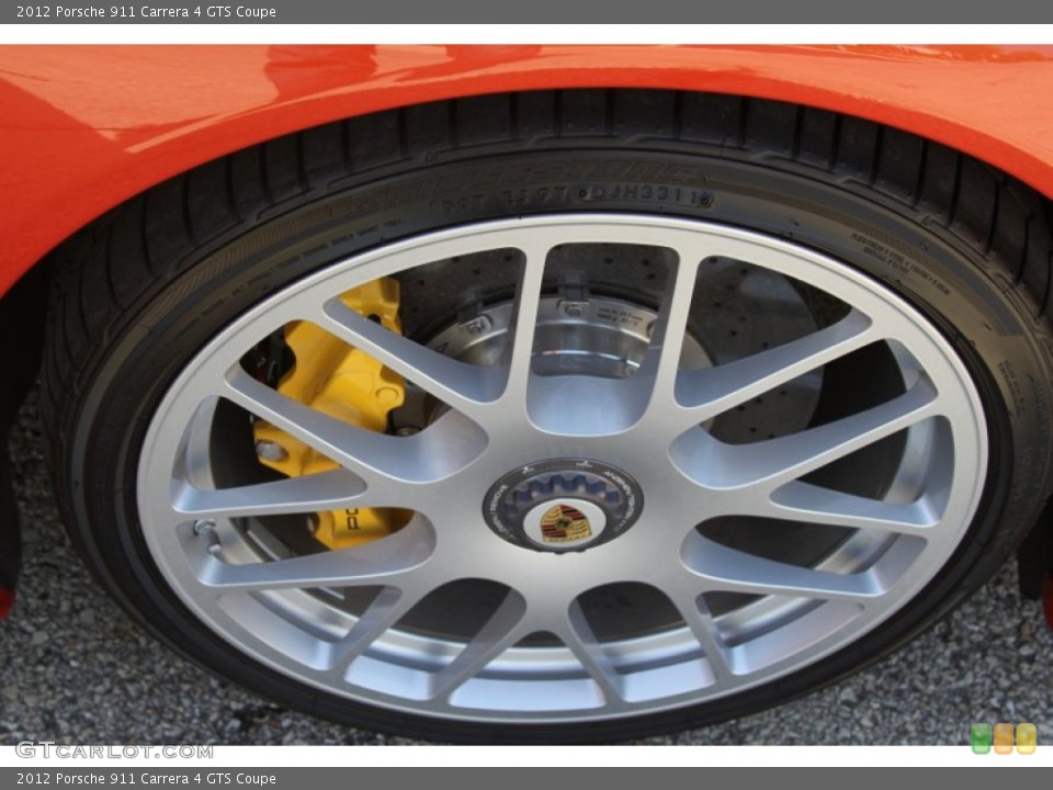 2012 Porsche 911 Carrera 4 GTS Coupe Wheel and Tire Photo #64599045