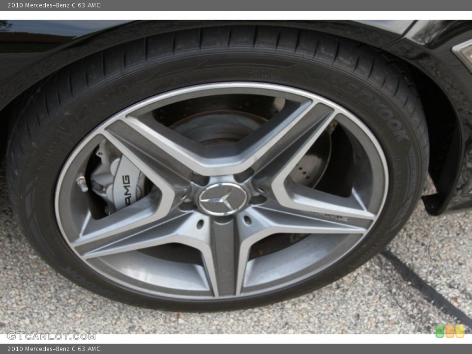 2010 Mercedes-Benz C 63 AMG Wheel and Tire Photo #64599659