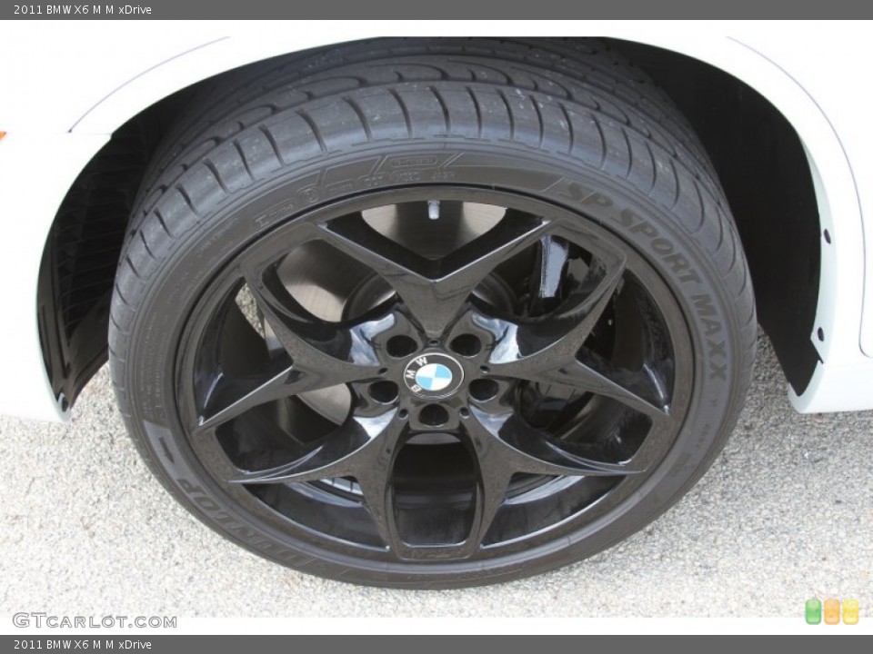 2011 BMW X6 M M xDrive Wheel and Tire Photo #64600800