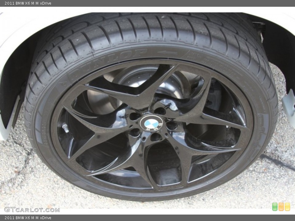 2011 BMW X6 M M xDrive Wheel and Tire Photo #64600806