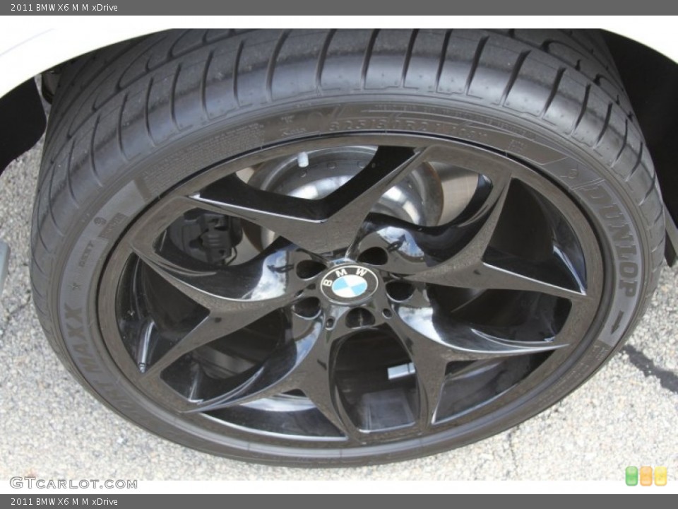 2011 BMW X6 M M xDrive Wheel and Tire Photo #64600812