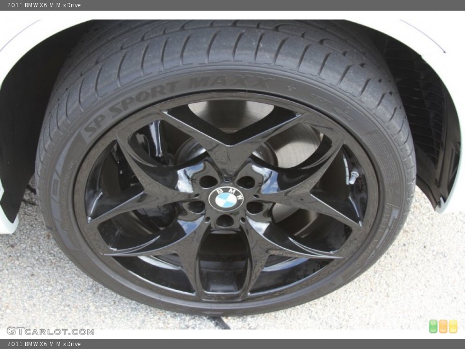 2011 BMW X6 M M xDrive Wheel and Tire Photo #64600821