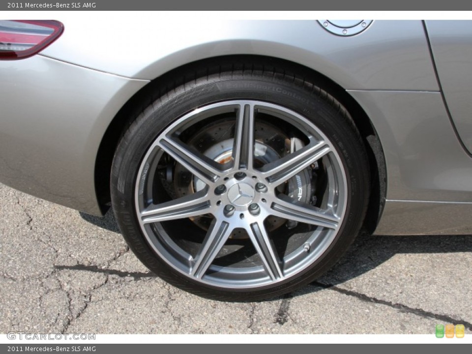 2011 Mercedes-Benz SLS AMG Wheel and Tire Photo #64601220
