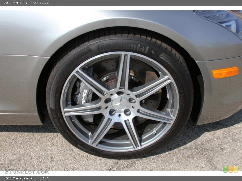 2011 Mercedes-Benz SLS AMG Wheel and Tire Photo #64601226