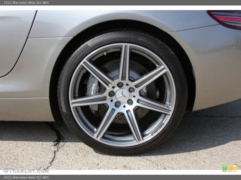 2011 Mercedes-Benz SLS AMG Wheel and Tire Photo #64601232