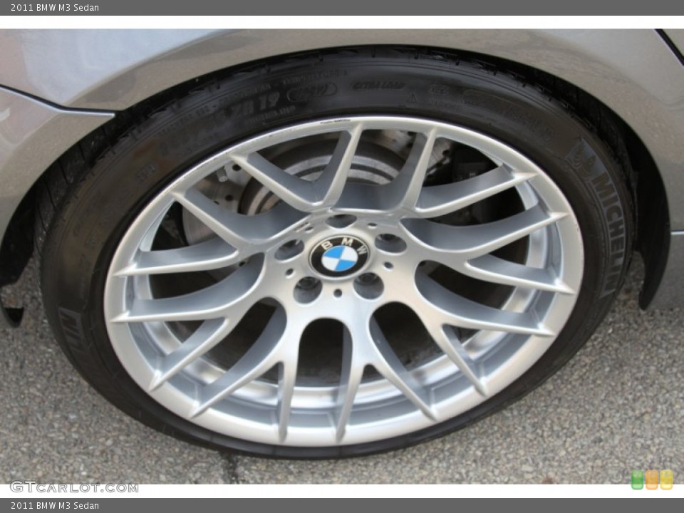 2011 BMW M3 Sedan Wheel and Tire Photo #64603347