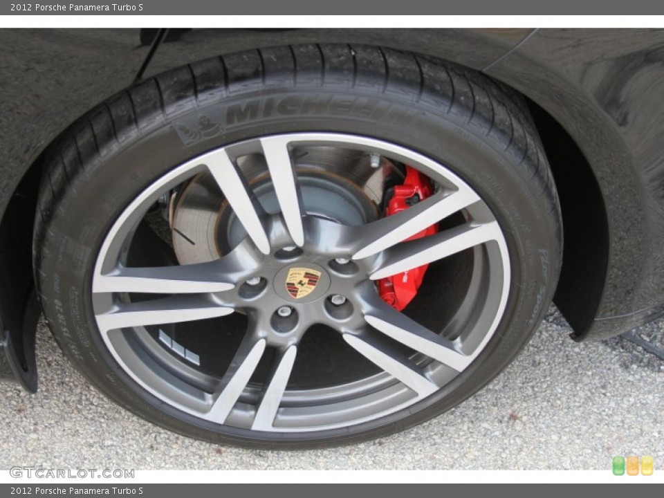 2012 Porsche Panamera Turbo S Wheel and Tire Photo #64603553