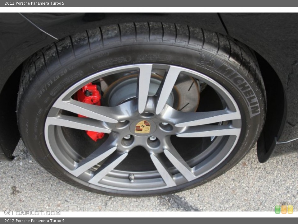 2012 Porsche Panamera Turbo S Wheel and Tire Photo #64603560