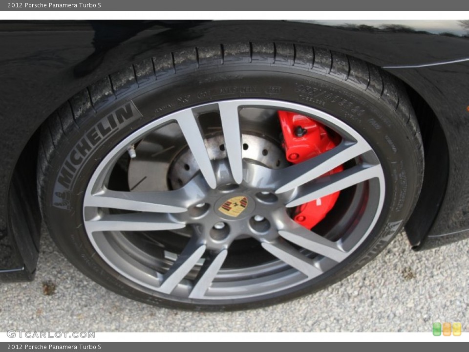 2012 Porsche Panamera Turbo S Wheel and Tire Photo #64603566