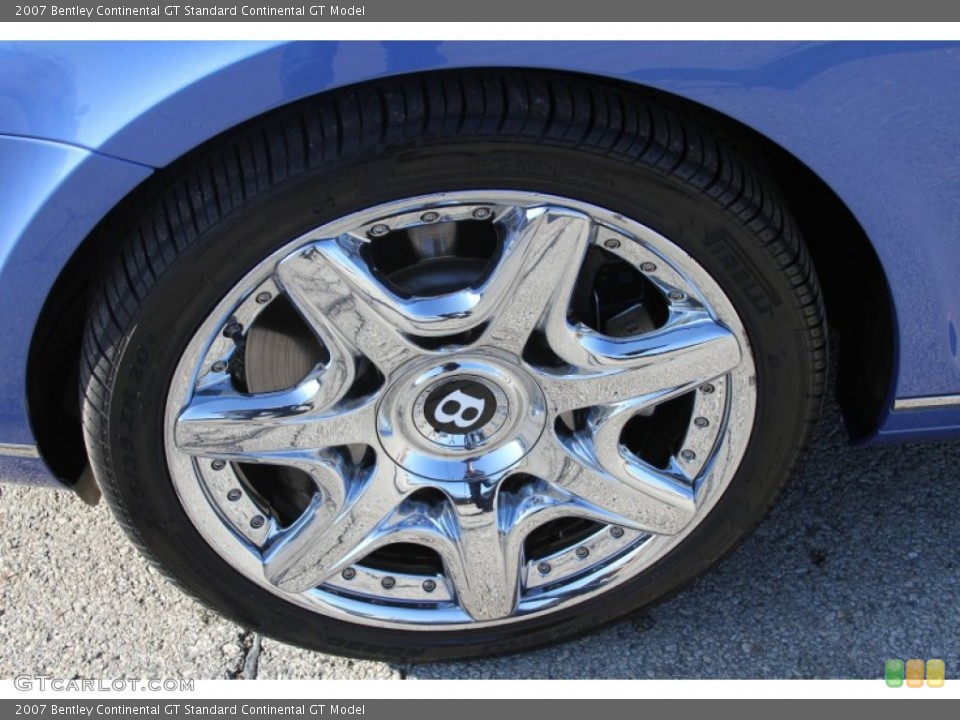 2007 Bentley Continental GT  Wheel and Tire Photo #64603908