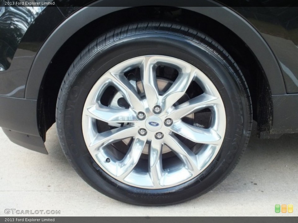 2013 Ford Explorer Limited Wheel and Tire Photo #64613715