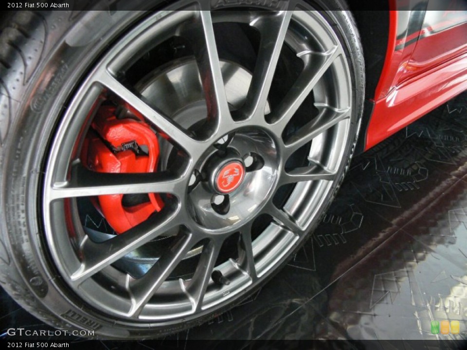 2012 Fiat 500 Abarth Wheel and Tire Photo #64622191