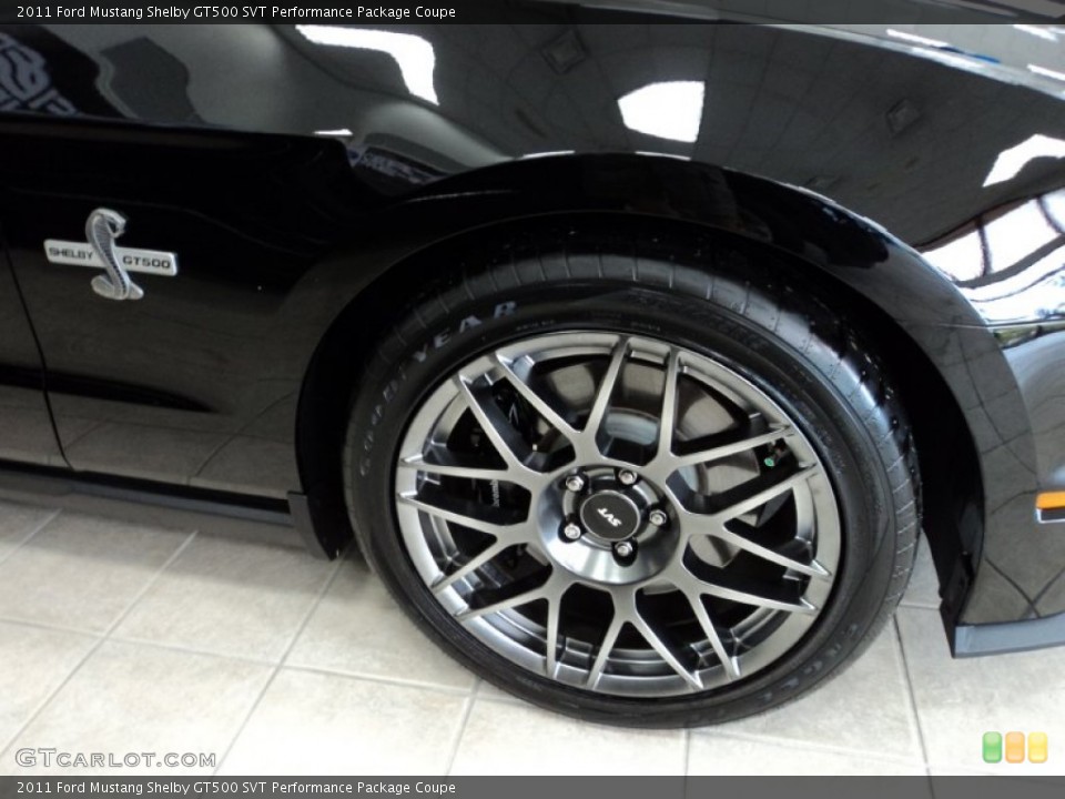 2011 Ford Mustang Shelby GT500 SVT Performance Package Coupe Wheel and Tire Photo #64630930
