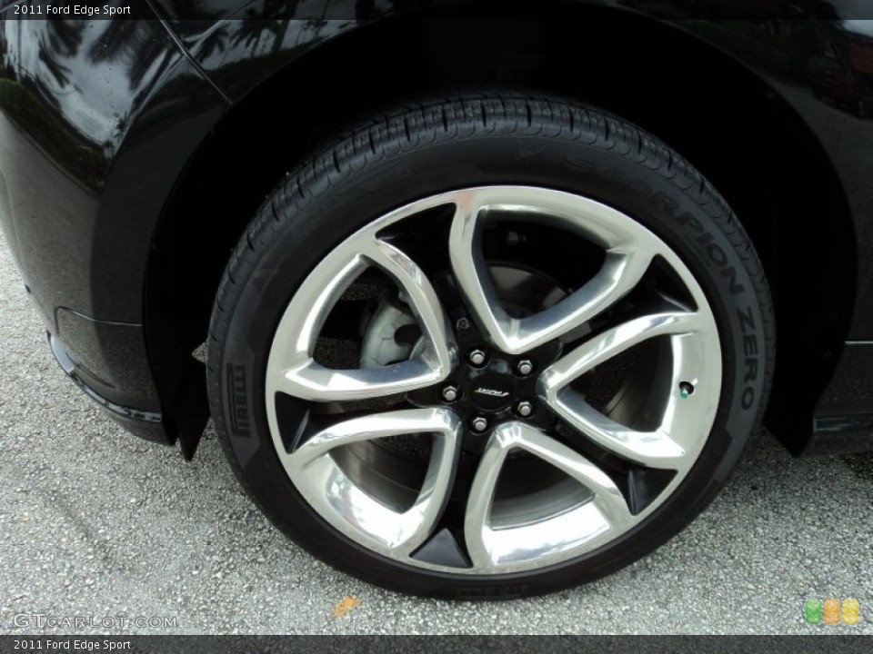 2011 Ford Edge Sport Wheel and Tire Photo #64631860