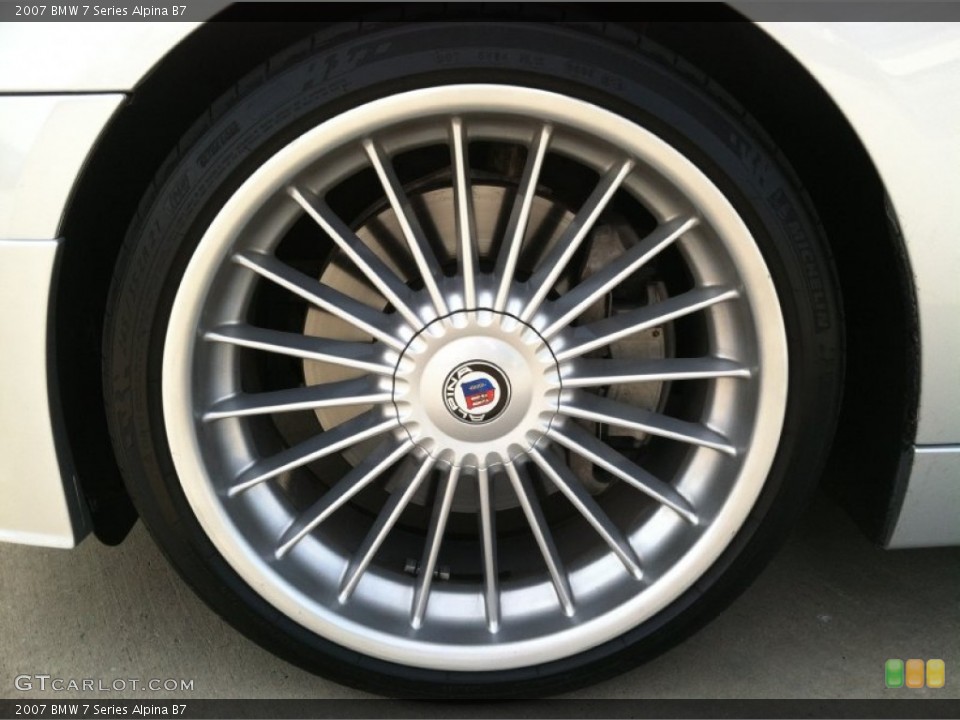 2007 BMW 7 Series Alpina B7 Wheel and Tire Photo #64632175