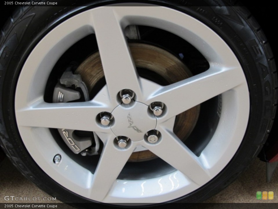 2005 Chevrolet Corvette Coupe Wheel and Tire Photo #64650832