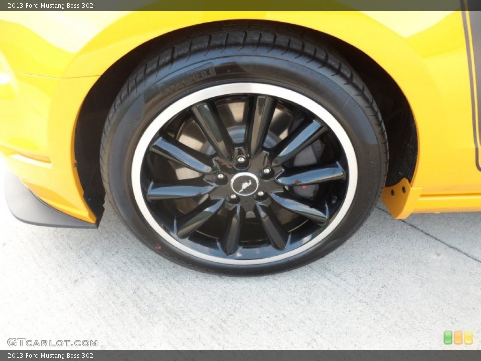 2013 Ford Mustang Boss 302 Wheel and Tire Photo #64652075