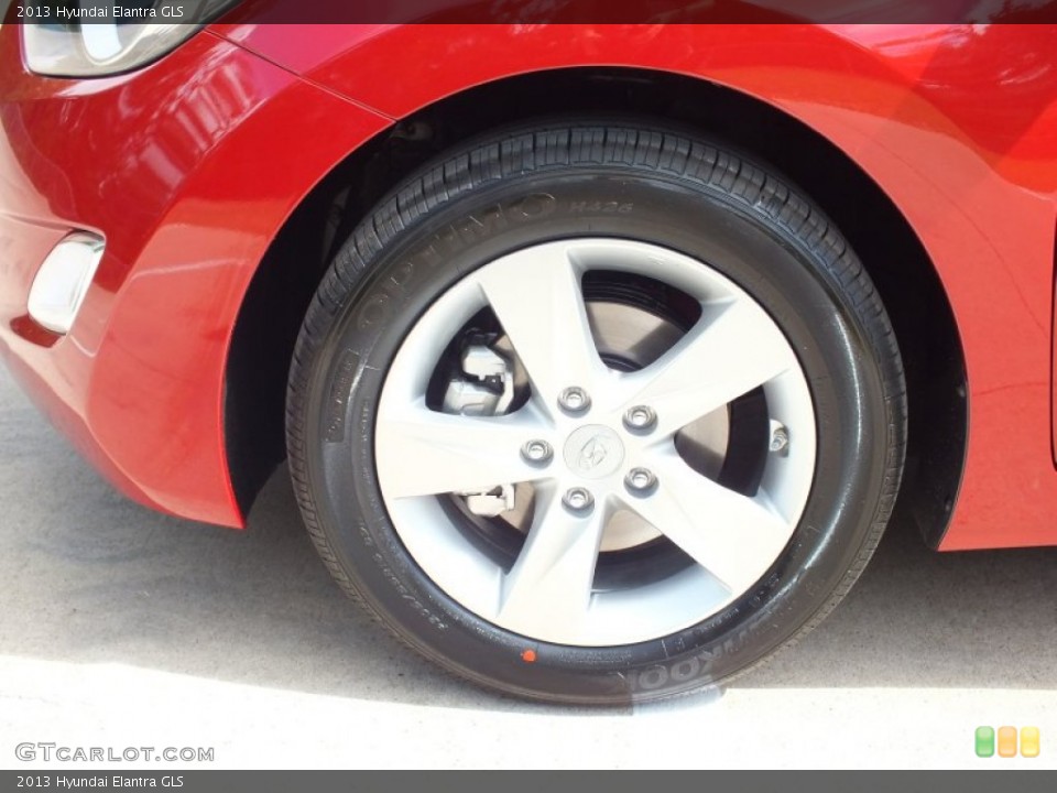 2013 Hyundai Elantra GLS Wheel and Tire Photo #64670861
