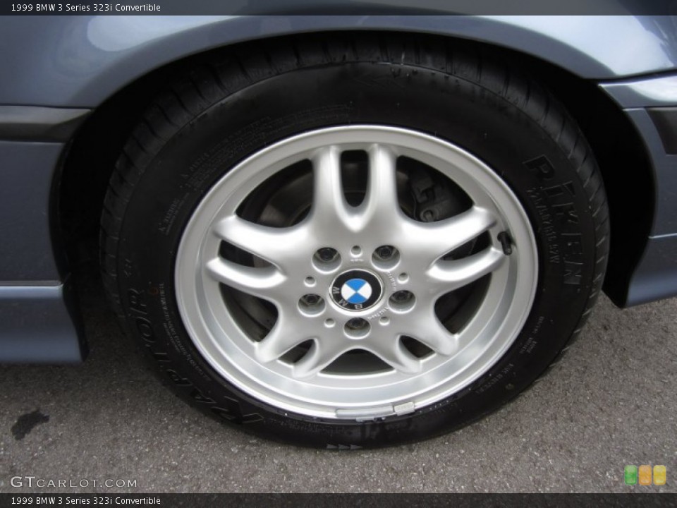 1999 BMW 3 Series 323i Convertible Wheel and Tire Photo #64675598
