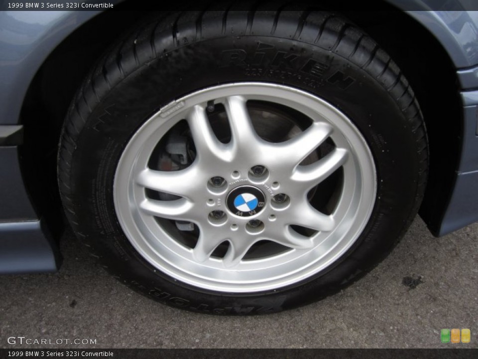 1999 BMW 3 Series 323i Convertible Wheel and Tire Photo #64675616