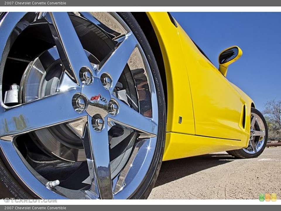 2007 Chevrolet Corvette Convertible Wheel and Tire Photo #64688684