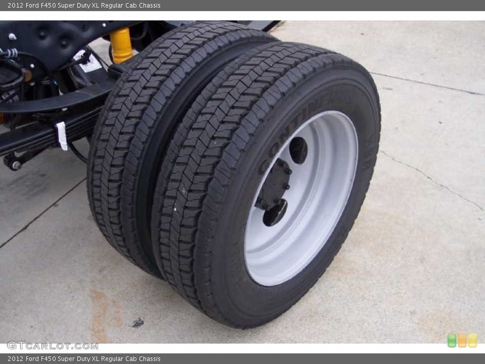 2012 Ford F450 Super Duty XL Regular Cab Chassis Wheel and Tire Photo #64709853