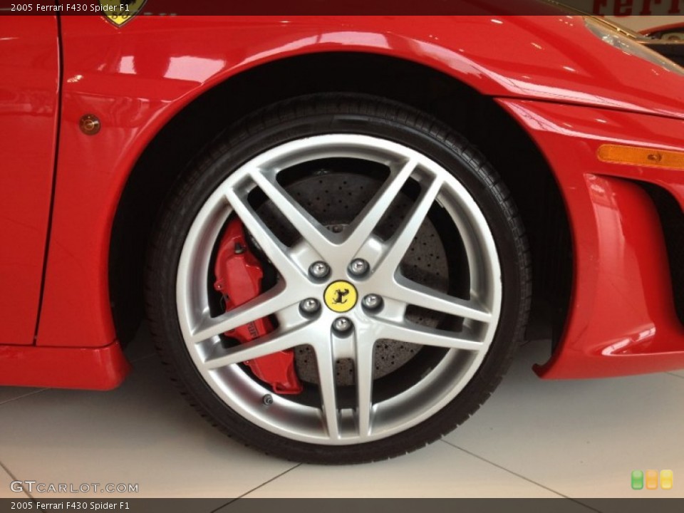 2005 Ferrari F430 Spider F1 Wheel and Tire Photo #64709994