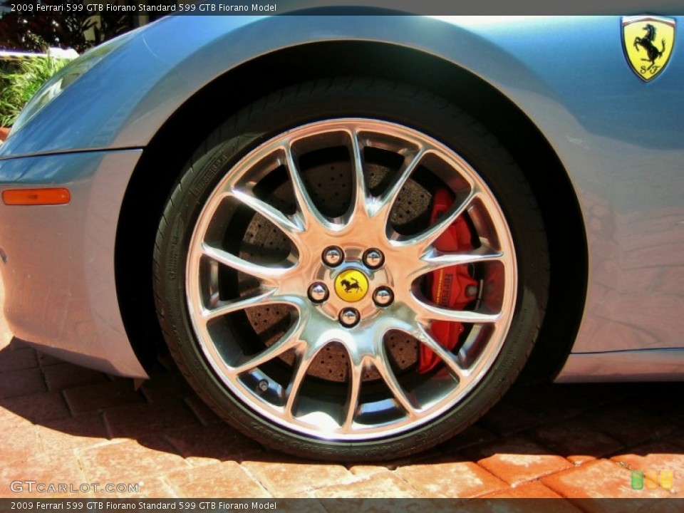 2009 Ferrari 599 GTB Fiorano  Wheel and Tire Photo #64713900