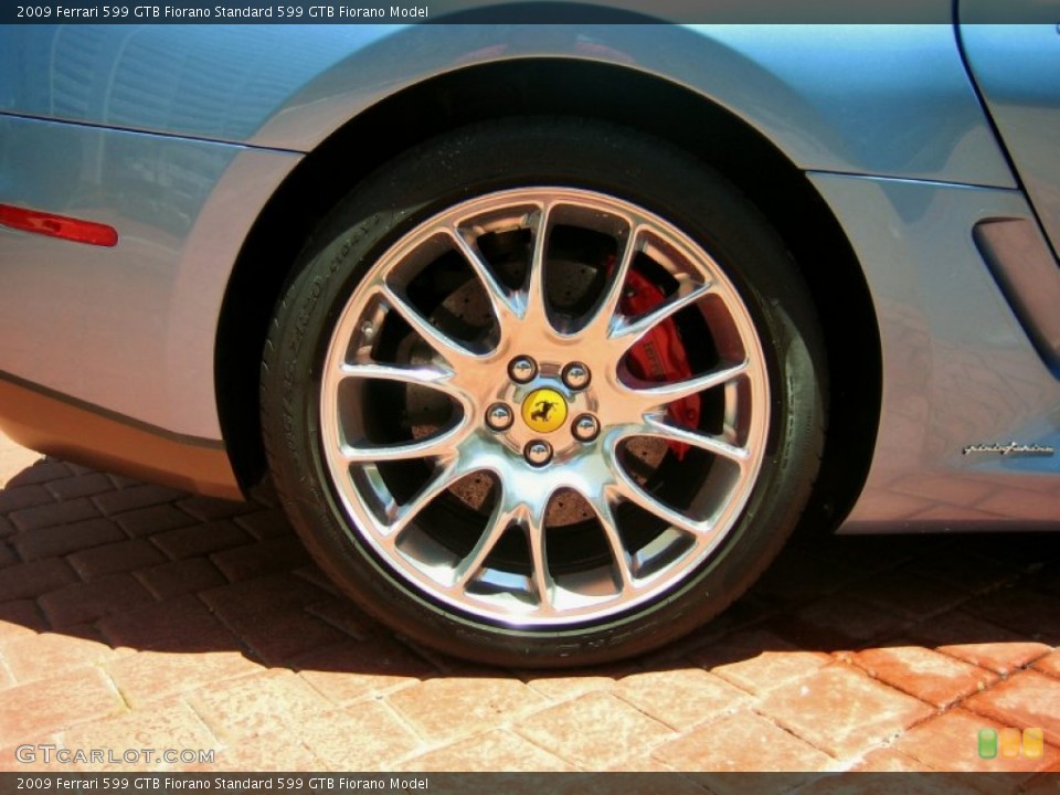 2009 Ferrari 599 GTB Fiorano  Wheel and Tire Photo #64713917