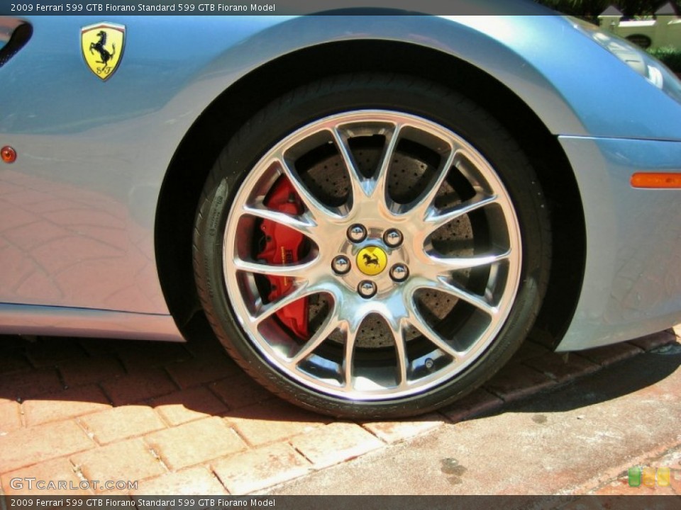 2009 Ferrari 599 GTB Fiorano  Wheel and Tire Photo #64713925