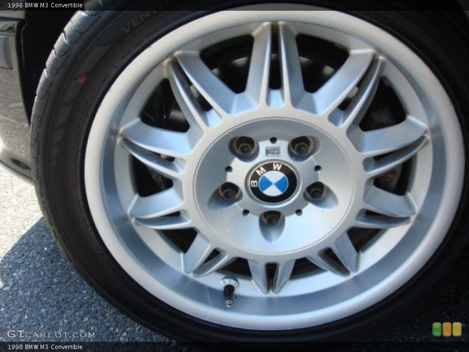 1998 BMW M3 Convertible Wheel and Tire Photo #64714045