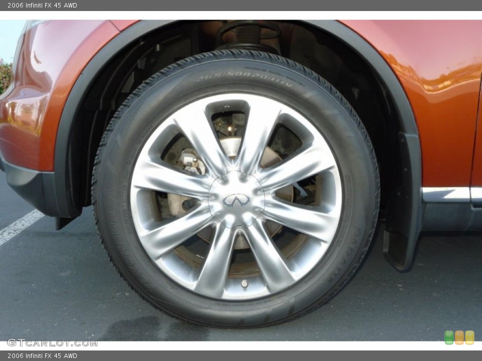 2006 Infiniti FX 45 AWD Wheel and Tire Photo #64719564