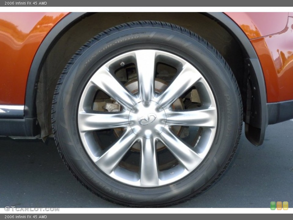 2006 Infiniti FX 45 AWD Wheel and Tire Photo #64719570
