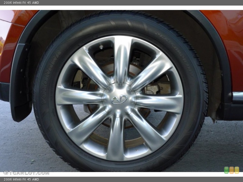 2006 Infiniti FX 45 AWD Wheel and Tire Photo #64719573
