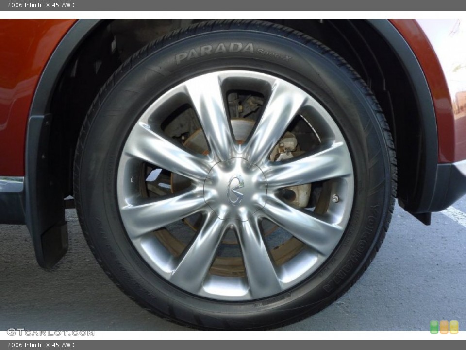 2006 Infiniti FX 45 AWD Wheel and Tire Photo #64719579