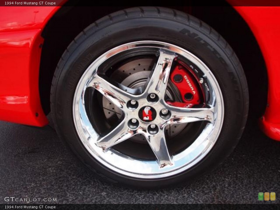 1994 Ford Mustang GT Coupe Wheel and Tire Photo #64722317