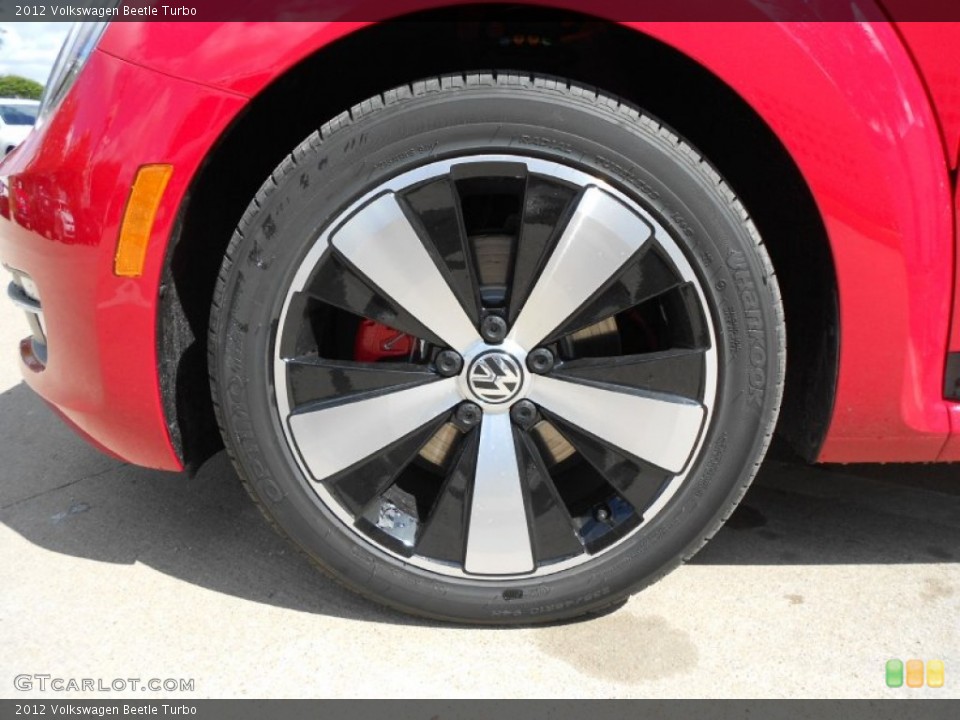 2012 Volkswagen Beetle Turbo Wheel and Tire Photo #64731801