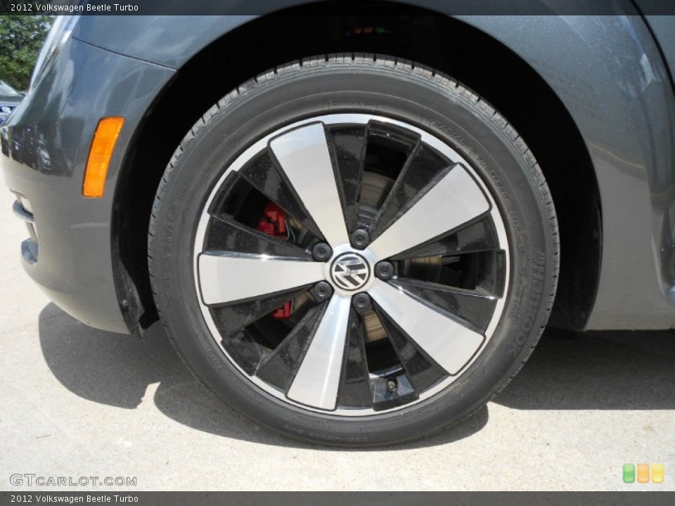 2012 Volkswagen Beetle Turbo Wheel and Tire Photo #64732197