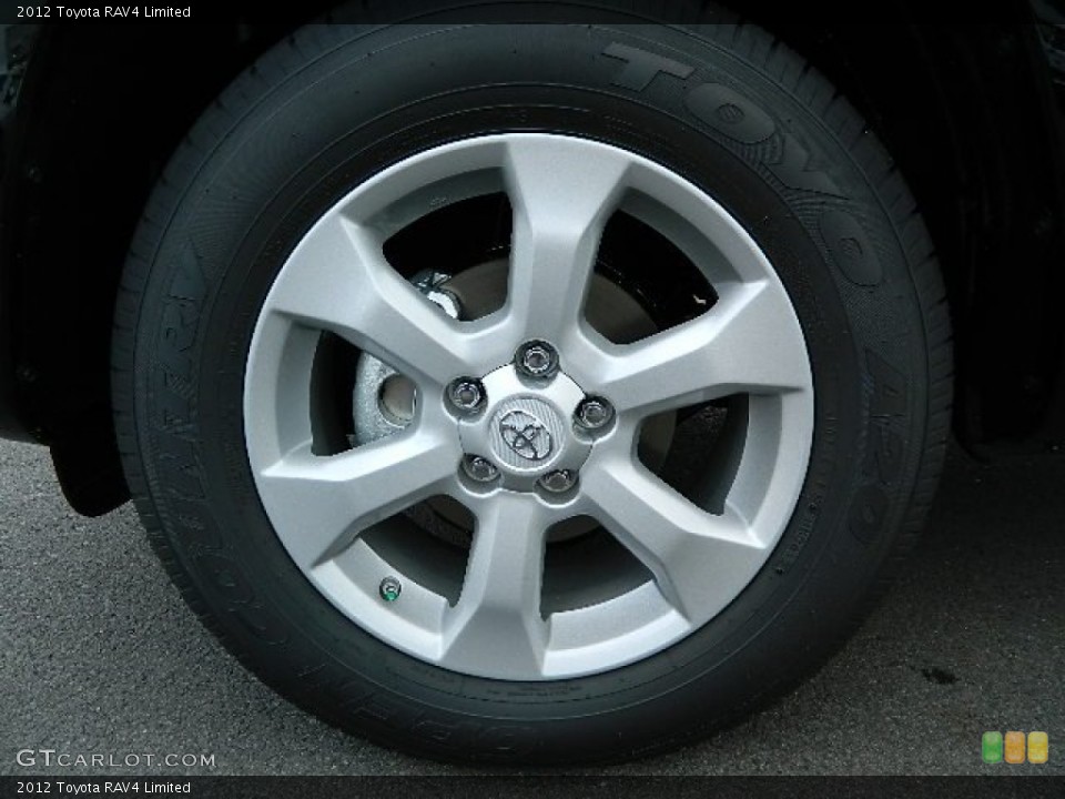2012 Toyota RAV4 Limited Wheel and Tire Photo #64734618