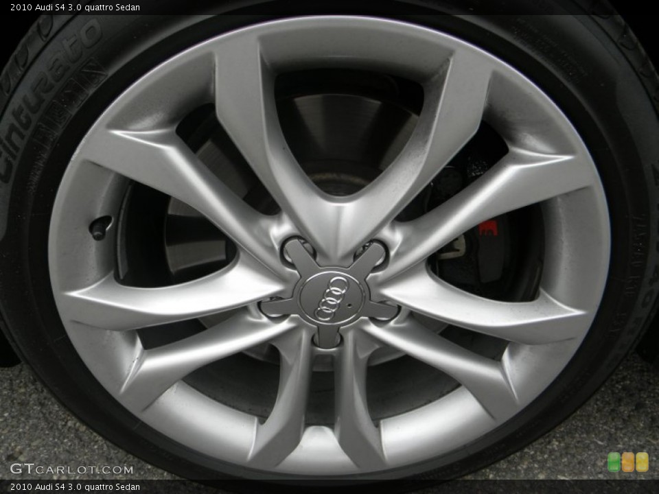 2010 Audi S4 3.0 quattro Sedan Wheel and Tire Photo #64738560